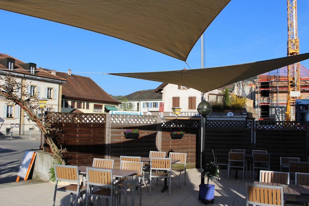 Hotel De La Gare Yvonand Ngoại thất bức ảnh